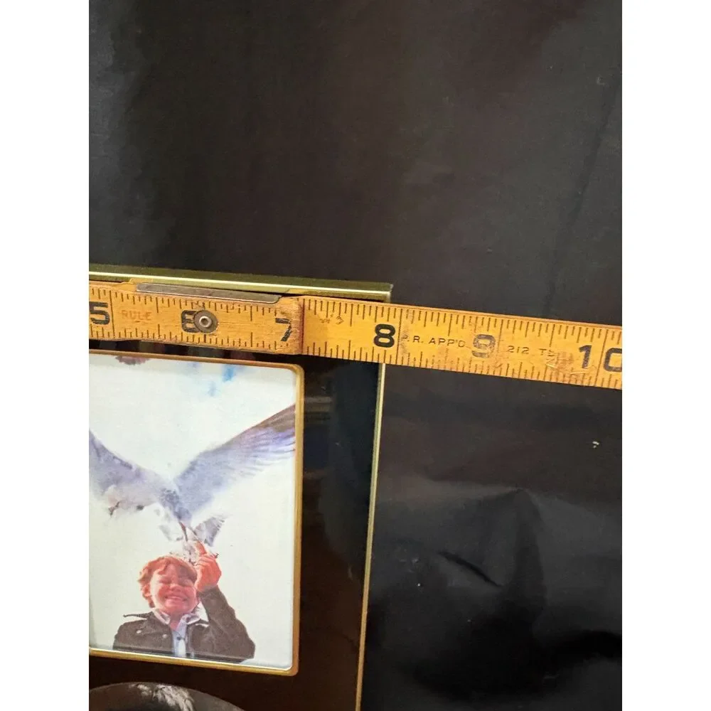 Vintage Black Gold 5 Opening Collage Picture Frame 8x10 Tabletop Wall
